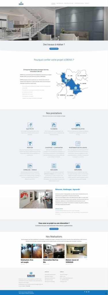 Les Services Erenis, construction, renovation, partenaire ERENIS