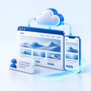Digital Web Site Starter : site léger sur ordinateur et mobile, entièrement managé